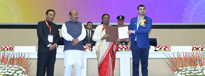 Ranveer Saini Receives National Honor