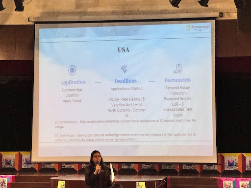 university application session for grade 12