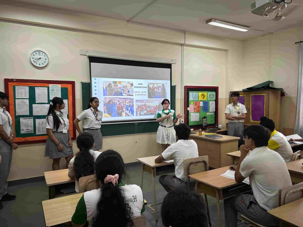 Grade 12 IBDP students