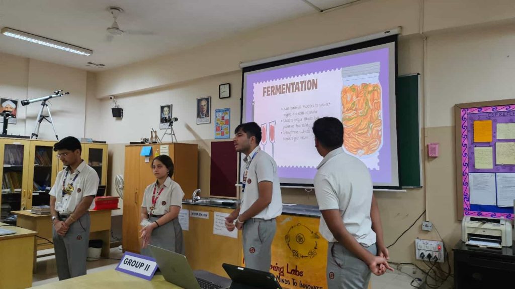 science project presentation by ibdp students