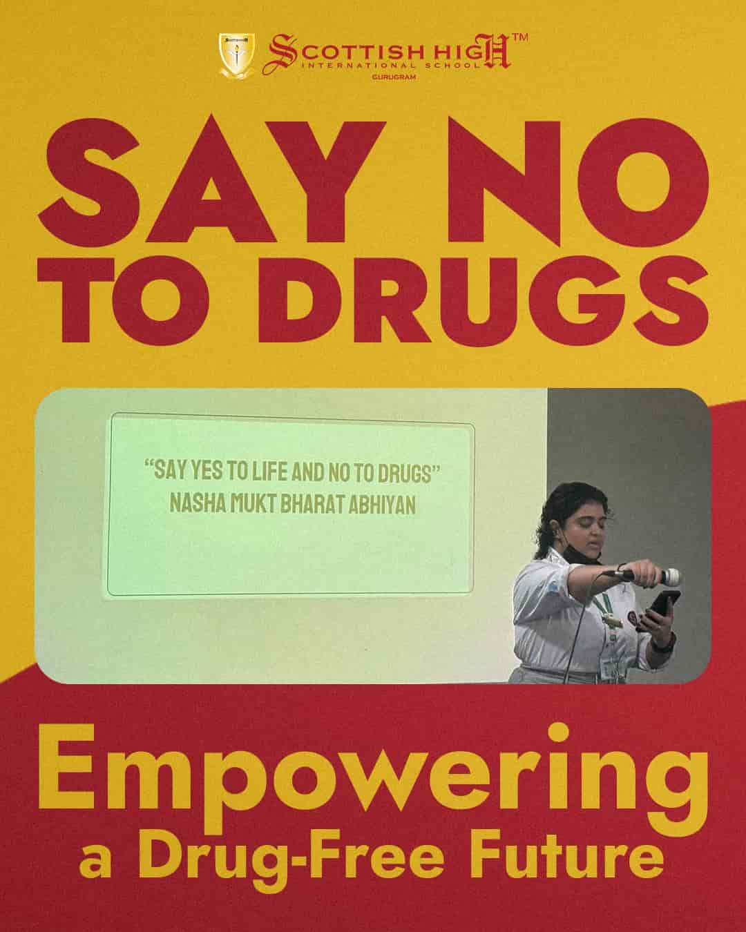 say no to drugs