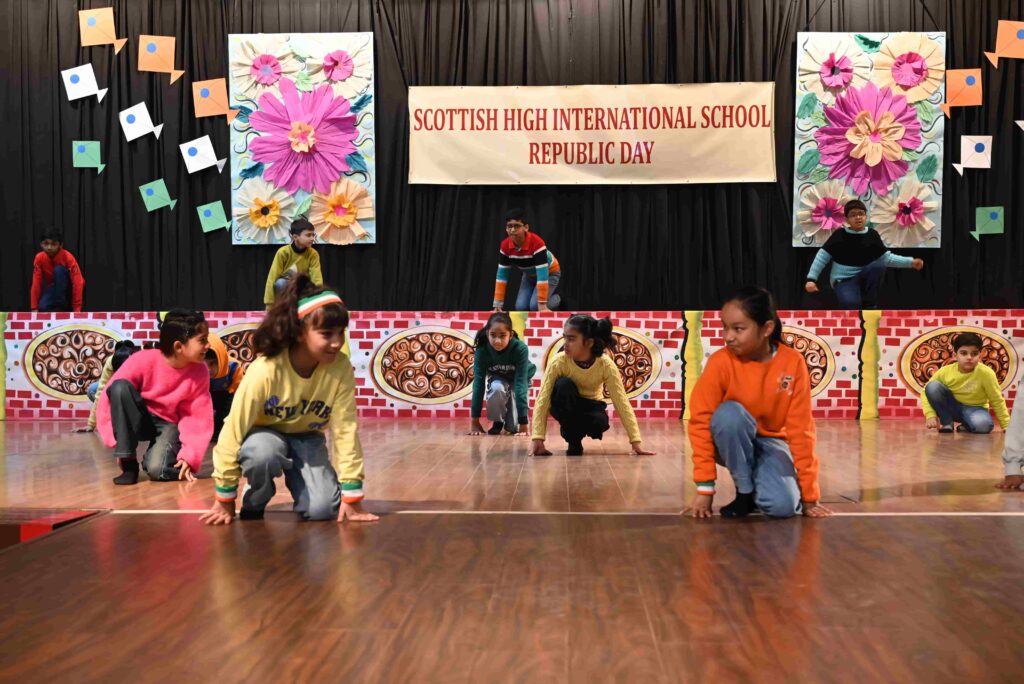 77th republic day at shis