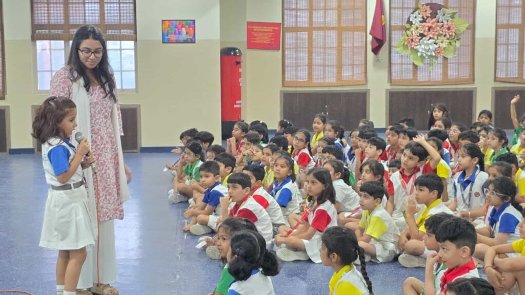 Conduct session for Primary students